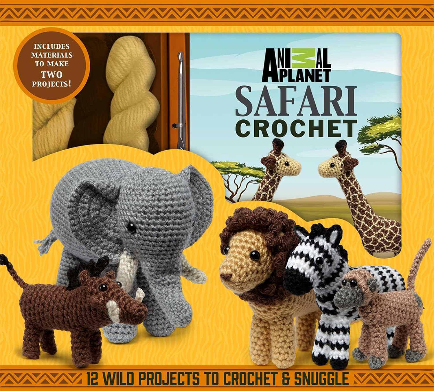 Safari Crochet  Hook A Frog Fiber & Fun